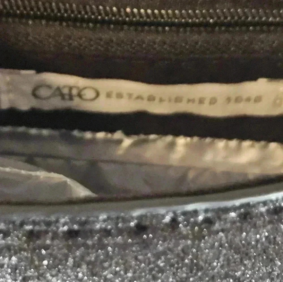 Cato's Black Mini bag with Rhinestones - Picture 7 of 8